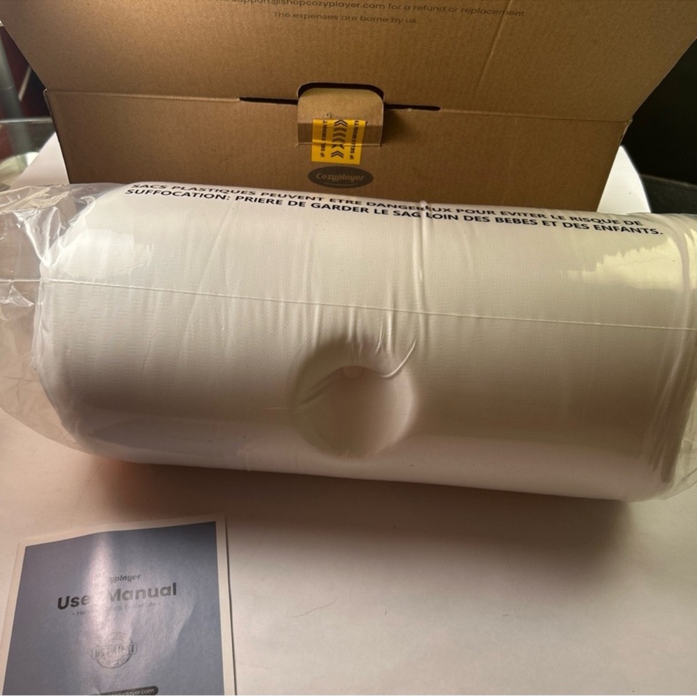 New cozy Ultra Pain Relief Cooling Pillow for Neck Support, Adjustable - Picture 2 of 4
